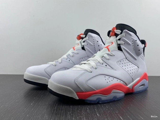 Bmlin Shoes White Infrared (2014) Jordan Retro 384664-123 6 0722